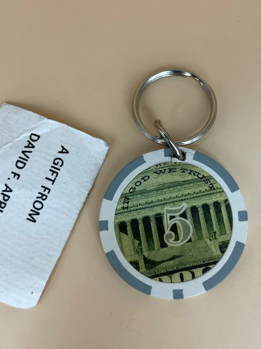 Abraham Lincoln novelty key chain